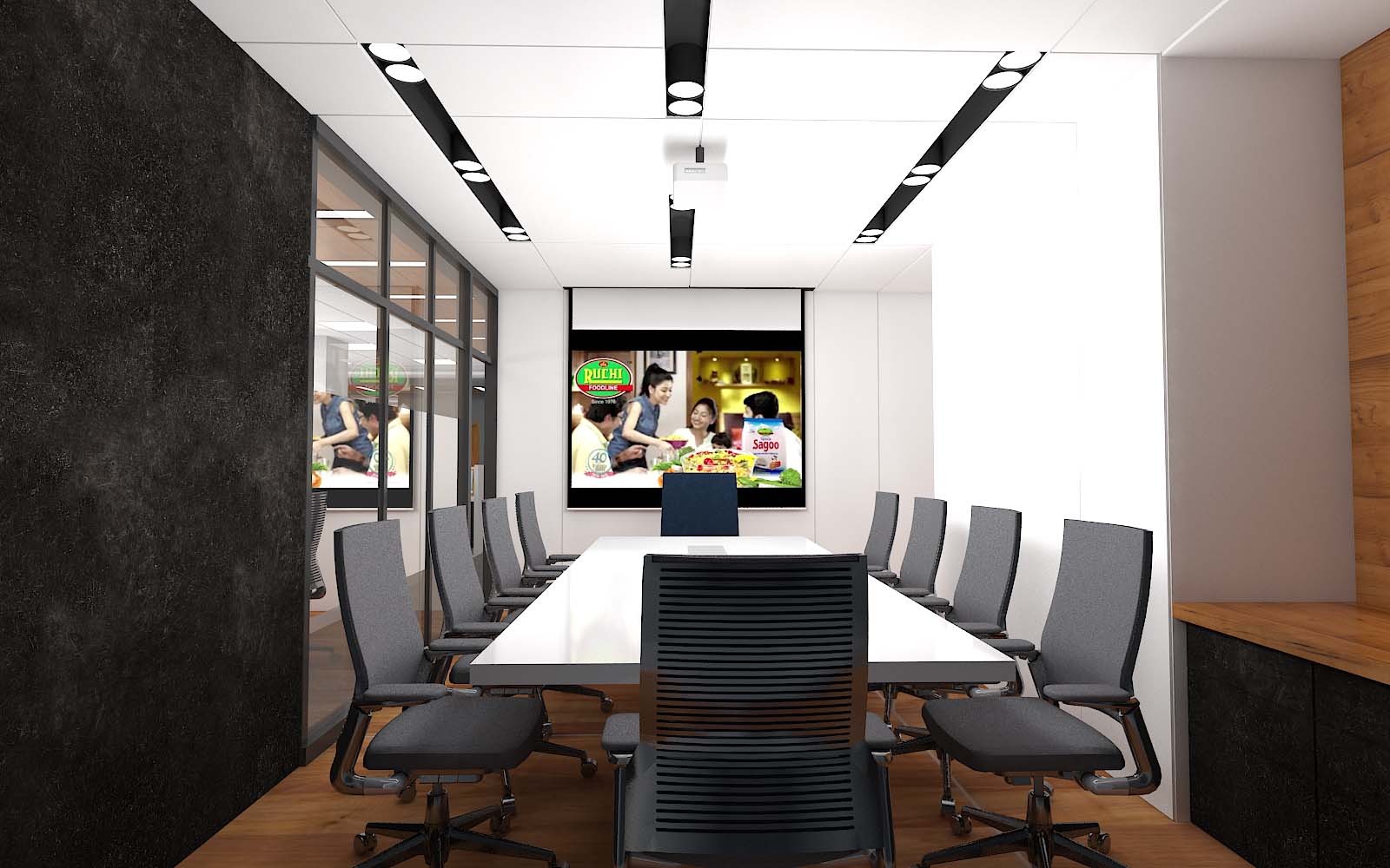 Modern Corporate Office Conference Room